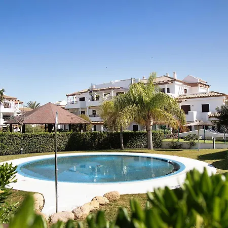 En Playa De La Barrosa
